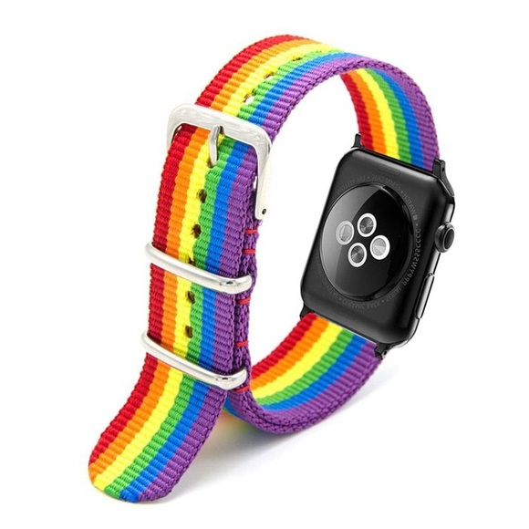 Accessories - 🌈Rainbow Nylon Watchband for Apple Watch